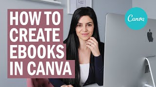 How to CREATE AN EBOOK in Canva to Sell Online [upl. by Leticia]