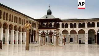 A rare look inside the ancient Omayyad Mosque of Damascus [upl. by Noella305]