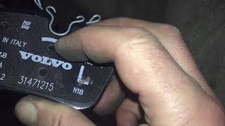 volvo xc90 2018 how to replace rear brake pads [upl. by Eizle]