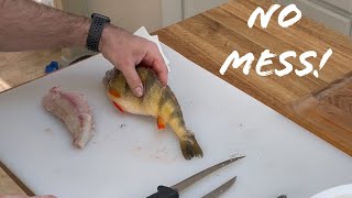 How to Clean a Perch  Quick Easy and No Mess [upl. by Warfeld446]