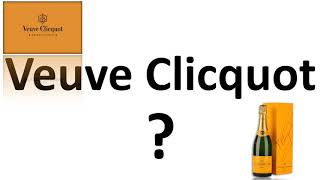 How to say Veuve Clicquot CORRECTLY French Champagne Pronunciation [upl. by Nirehtak]