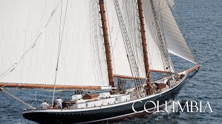 Columbia  141’ RacingFishing Schooner Yacht  Construction to Sea Trials [upl. by Notlih834]