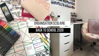 10 TRUCS POUR ORGANISER SES COURS  Back To School 2020 [upl. by Lamprey]