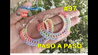 DIY ► Aretes en crochet 97 Lindos modelos [upl. by Audris182]