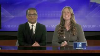 News Anchor Cant Stop Laughing At Emu [upl. by Cordie]