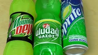 Difference between Sprite Mountain Dew Uludağ Gazoz [upl. by Carver760]