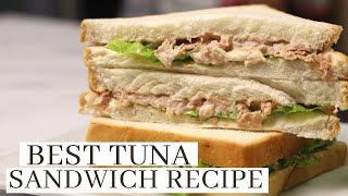 Best Tuna Sandwich Recipe Tuna Spread [upl. by Jerrol]