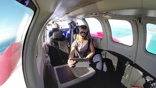 Flying a Brand New Baron  EPIC IFR Flight  Fishing VLOG [upl. by Adin]