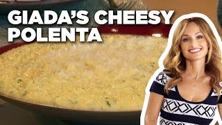 Giada De Laurentiis Cheesy Polenta  Giada At Home  Food Network [upl. by Anyad53]