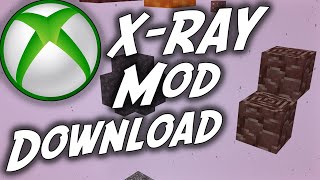 How to Download XRay ore MOD on Minecraft XboxOne Tutorial Nether Update [upl. by Derfla]