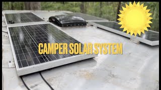 Camper Solar System 400w [upl. by Ysirhc]