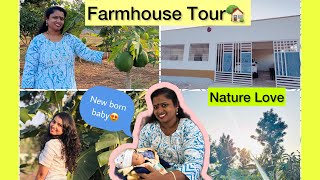 Namma FARM HOUSE TOUR🏡SPURTHI VLOGS [upl. by Nylikcaj806]