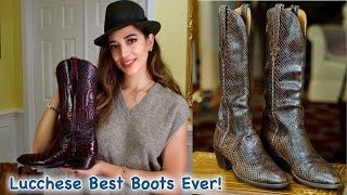 Lucchese  Best Cowboy Boots Ever Made in 4K UHD [upl. by Muriah542]