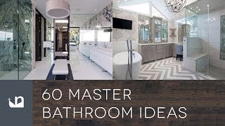 60 Master Bathroom Ideas [upl. by Litt]