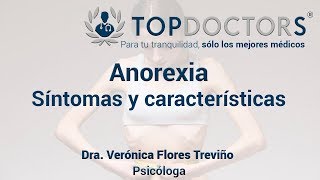 Anorexia  Síntomas y características de la anorexia [upl. by Novanod]