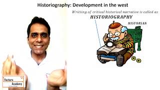 Historiography Class X  History Lecture 1  Development in the west [upl. by Lonnard399]