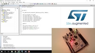 3 STM32F4ARM Cortex M4  Blink an LED using STM32 Series Boards  DiscoveryNucleo in IAR [upl. by Neerahs495]