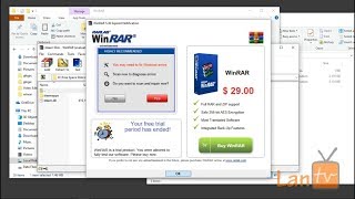 How To Make winrar full version using license key file 2019 [upl. by Nerty]