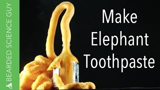 Elephant Toothpaste Chemistry [upl. by Eekram]