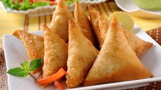 Indian Inspired Lamb Samosa Recipe  Als Kitchen [upl. by Dehnel]