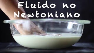 Fluido no Newtoniano  Experimentos caseros [upl. by Hahn]