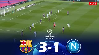 FC Barcelona vs Napoli  Champions League 2024  Full Match [upl. by Mckay]