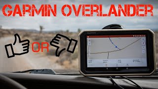 Garmin Overlander GPS Review [upl. by Anica]