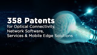 358 Patents for Optical Connectivity Network Software Services amp Mobile Edge Solutions [upl. by Coppola]