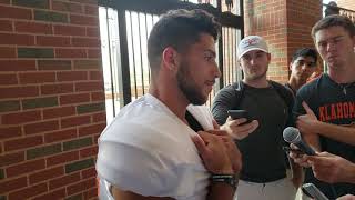 Matt Ammendola talks with the media  Oct 1 2019 [upl. by Onabru]