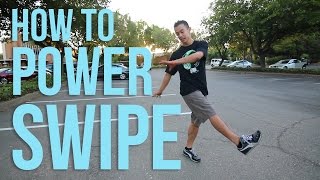 How To Breakdance  Power Swipe  Intermediate Breaking Tutorial [upl. by Elohcin]