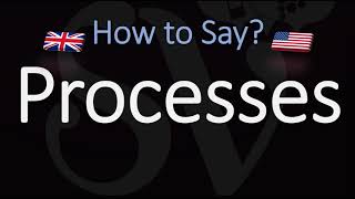 How to Pronounce Processes CORRECTLY Meaning amp Pronunciation [upl. by Barraza]