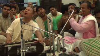 Hare Krishna Kirtan  2 by Mathura Jivan Prabhu on Day 2 of ISKCON Mira Road Kirtan Mela 2016 [upl. by Perri]