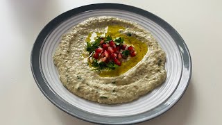 Easy and Delicious EggplantAubergine Dip Recipe MOUTABAL  Dairy Free Recipe [upl. by Aramot]