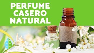 Cómo hacer PERFUME NATURAL CASERO  Elaboración de PERFUMES NATURALES [upl. by Ariak]