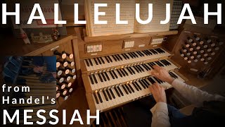 🎵 Handel  Hallelujah from Messiah  arr for ORGAN [upl. by Geminian483]