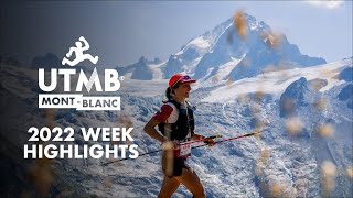 UTMB MontBlanc  Highlights 2022 [upl. by Pammi]