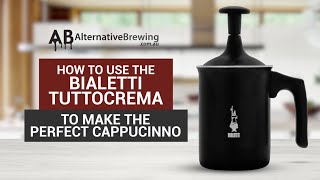 How to Use the Bialetti Tuttocrema Milk Frother [upl. by Caton]