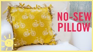 DIY  NoSew Pillow [upl. by Elay482]