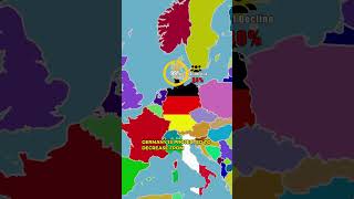 COUNTRIES WITH DECLINING POPULATION [upl. by Eitsyrc]