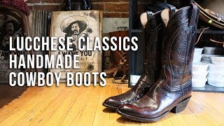 Lucchese Classics Handmade Cowboy Boots [upl. by Schiro74]