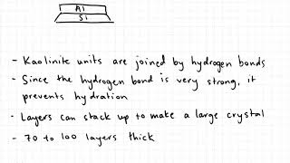 33 Kaolinite Montmorillonite Illite [upl. by Halonna392]