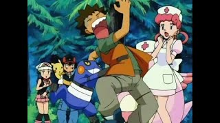 Croagunk Attacks Brock Compilation [upl. by Toma]