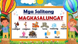 MGA SALITANG MAGKASALUNGAT [upl. by Reitman65]