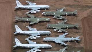 Aircraft Boneyard  DavisMonthan Air Force Base [upl. by Lotsirhc]