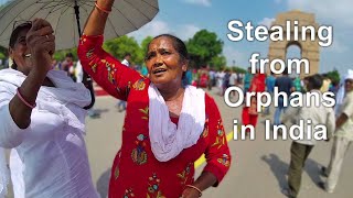 Singing amp Dancing with ORPHAN SCAMMERS in India [upl. by Haerle719]