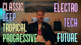 Mainstream House Music Genres Explained [upl. by Vala]