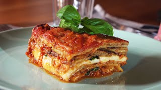 Authentic Italian Aubergine Parmigiana [upl. by Judon]