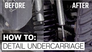 How To Detail A Dirty Undercarriage  Chemical Guys [upl. by Jacobina]