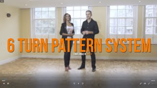 6 Turn Pattern System of Salsa [upl. by Balling339]