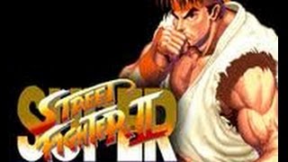 Super Street Fighter II  SEGA Mega Drive Ryu Playthrough [upl. by Keri]